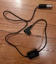 Bolex MST (7-pin) Power Cable, 12V Regulated, D-Tap, P-Tap, ~1m (~3.3ft)