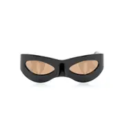 [Charles Jeffrey Loverboy] Charles Jeffrey Loverboy Neko Cat-eye Sunglasses ONE SIZE BLACK