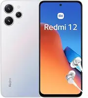 [Xiaomi] Redmi 12 Smartphone 4 + 128 GB Mobile Phone, 6.79 Inch FHD+ Display, 5,000 mAh, 50 MP Camera, 18 W Fast Charging, Dual SIM, Polar Silver