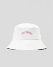 [Billabong] Billabong Girls' Gigglemug Bucket Hat in Salt Crystal Blue Size Medium/Large M/L Salt Crystal Blue
