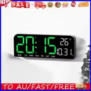LED Digital Alarm Clock Desk Alarm Clock Temperature/Date Display for Students