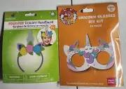 DIY Unicorn Headband Glasses Kids Foam Art Craft Kit Bundle Lot