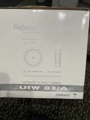 Definitive Technology UIW-83/A Ceiling Wall Speakers Contains Two Speakers