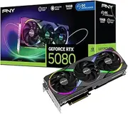 PNY GeForce RTX™ 5080 16GB ARGB OC Triple Fan Graphics Card DLSS 4