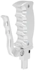 Aeroflow Ford Zf Attack Oem Billet Shifter Handle Falcon BF FG Silver Aeroflow - AF72-9106