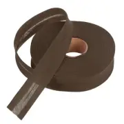 1 Inch Single Fold Bias Tape Polyester for Sewing(Brown 25 Yards)