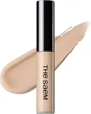 (1.75 Middle Beige) - The Saem Cover Perfection Tip Concealer SPF28 PA++ 6.5g - High Adhesive Concealer, Covers Blemishes, Freckles and Dark Circles