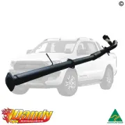 3" DPF Back Exhaust Hotdog And Side Exit For PX Ford Ranger 2.2L October 2016 On