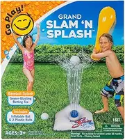 Go Play! Grand Slam 'N Splash Water Baseball Game - Home Plate Spray, Durable and Repairable, Kids Outdoor Playtime, Suitable for Ages 3+