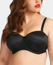 Elomi Molded UW Strapless Convertable Bra UK SIZE 46DD US SIZE 46DD