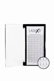BEST 4D 0.07 D Pre Made Fans that mimic hand crafted LashXD 13mm