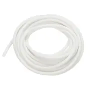 Silicone Foam Seal Strip, 3 M(9.8FT) 3.5mm(0.14")Dia Round Solid Sponge, White