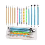 14 PCS Dotting Tools Ball Styluses with Box, Dotting Tools Set Rock Painting,...