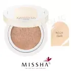 MISSHA Glow Cushion SPF40 PA++ 14g #21P FAIR High Coverage BB Cushion Foundation