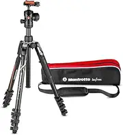 [Manfrotto] Befree Advanced Special Edition 4-Section Aluminum Travel Tripod with 494 Center Ball Head for Sony Alpha Cameras