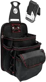 Tool Bag Belt - Adjustable Waist Tool Bag,Waterproof Adjustable Heavy-Duty Fanny Pack for Repair Garden Home Electrical Work Maintenance Construction Professional Use