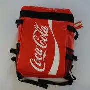 NWT Coca Cola Collectibles Backpack RED Coke Thermos Insulated Cooler Soda Bag