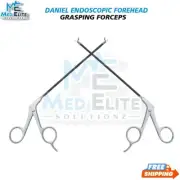 Daniel Endoscopic Forehead Grasping Forceps Plastic Surgery Instruments Set of 2