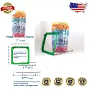 Versatile 7” Weaving Loom & Party Pack - Create 18 Handcrafted Cotton Potholders