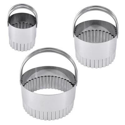 Fun Express Fluted Biscuit Cutter - 3 Piece Set