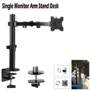 TV Holder Bracket Monitor Stand Mount Arm Single Gas Desk Display LCD Screen LED
