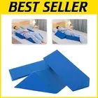 Customizable Triangle Wedge Pillow Set with Washable Cover for Back Pain Relief
