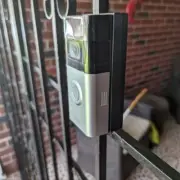 Iron Door Gate Mount for Ring Camera 3 - Secure Mounting Solution - 0.5 Inch Gap