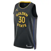 Golden State Warriors Mens Stephen Curry 2024/25 Statement Edition Swingman Basketball Jersey