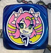 Amanda Lapalme Mana Moon Evil Twin Live Twin Blue 6 Sided Die Dice New