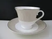 WATERFORD BALLET ICING MOCHA CUP & SAUCER - 3" 0908C