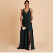 Birdy Grey Laurie Bridesmaid Maxi Green Emerald Green Sz S Wedding