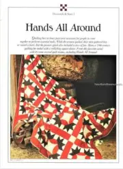 Hands All Around Best Loved Pillow Sham & Quilt Pattern Flex.Plastic Templates