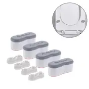 4Pcs Bidet Height-increasing Pads Toilet Seat Risers Toilet Lid Bumpers New