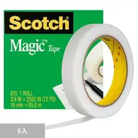 在飛比找樂天市場購物網優惠-3M Scotch 隱形膠帶 19公釐 X 65.8公尺 X