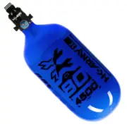 HK ARMY Rush Carbon Tank - 80 / 4500 - Blue/Black - Pro Regulator