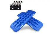X-BULL Recovery tracks Sand Trucks Offroad With 4PCS Mounting Pins 4WDGen 2.0 - blue