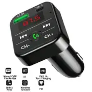 Car Wireless Bluetooth FM Transmitter MP3 Player USB Type-C I4J6