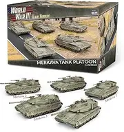 Flames of War - Team Yanke - Merkava 3 Tank Platoon