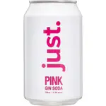 Just Pink Gin Soda 330mL