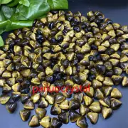 100pc Wholesale Natural Tiger's eye jasper Mini Heart Skull Quartz Crystal Gem