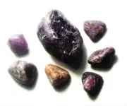 100cts river worn Ruby Sapphire specimen rough India # 19