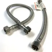 Haron B4F30 30" (750mm) 1/2"F x 1/2"F Steel Braided Hose
