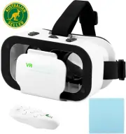 V5 VR Headset for Phone,3D Glasses Headset Helmets Virtual Reality Headset with