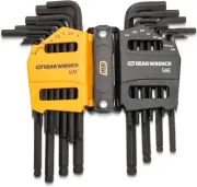 22 Piece Sae/Metric Magnetic Ball End Long Arm Hex Key Set - 83526