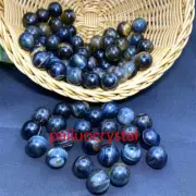 50pc Natural blue yellow Tiger’s Eye Jasper Ball Quartz Crystal Sphere 15mm+