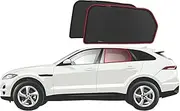 Genuine SNAPSHADES Car Rear Window Shades for Jaguar F-Pace (2016-Present)