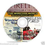 The Wireless World, 363 Vintage Old Time Radio Magazine Collection DVD B86
