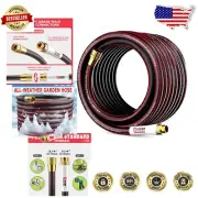 Versatile 100ft Heavy-Duty Garden Hose - Kink-Free, Lightweight & Durable Design