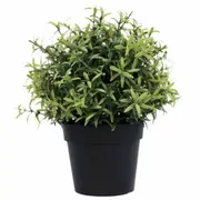Small Potted Artificial Rosemary Herb Plant UV Resistant 20cm