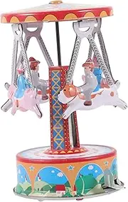 ORFOFE Antique Windup Toys for Boys and Girls Early Education Plaything Small Size Windup Toys for Toddlers Vintage Style